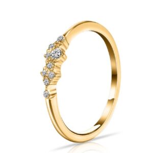 Fashion Personality Charm Crystal Metal Rings - Image 3
