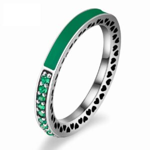 Fashion Radiant Hearts Crystal Rings - Image 3