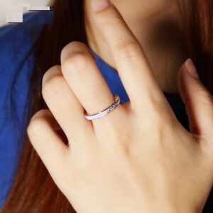 Fashion Radiant Hearts Crystal Rings