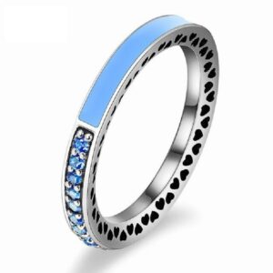 Fashion Radiant Hearts Crystal Rings - Image 8