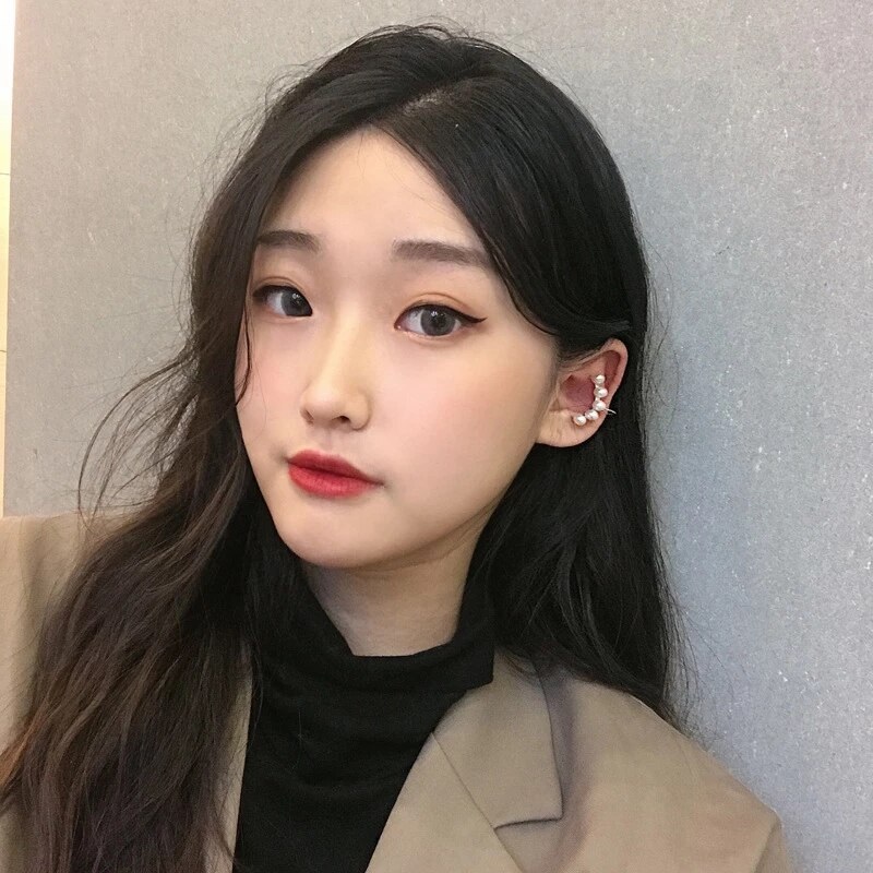 Simple Korean Fashion Ear Cuff Earrings