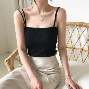 Sexy Off Shoulder Tank Top - Image 9