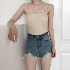 Sexy Off Shoulder Tank Top - Image 4