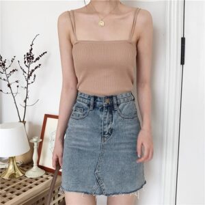 Sexy Off Shoulder Tank Top - Image 3