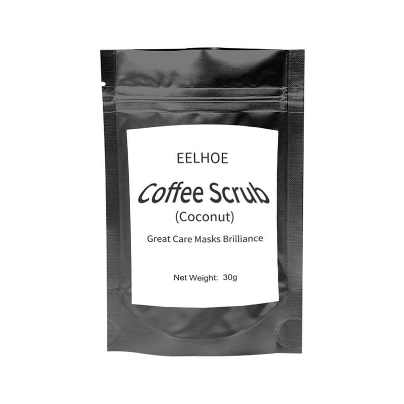 30g Coffee Scrub Coconut Scent Body Scrub Cream Moisturizing For Exfoliating Whitening Sea Cellulite Dead Salt Anti