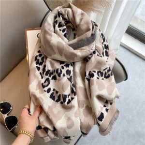 Casual Wram Thick Pashmina Tassel Large Scarf - Image 7