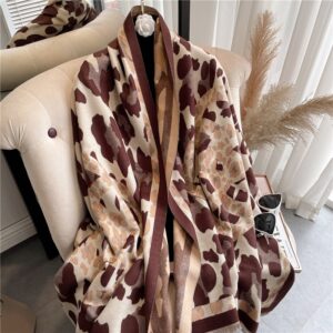 Casual Wram Thick Pashmina Tassel Large Scarf - Image 5