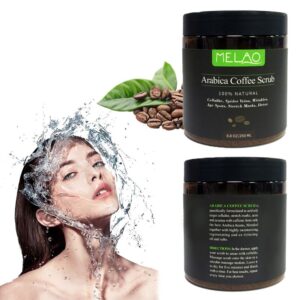 Coffee Body Scrub Natural Coconut Oil Exfoliating Whitening Moisturizing 250g - Image 4