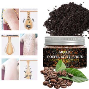 Coffee Scrub Body Scrub Cream Facial Dead Sea Salt Exfoliating Whitening Moisturizing Anti Cellulite Treatment Acne - Image 2