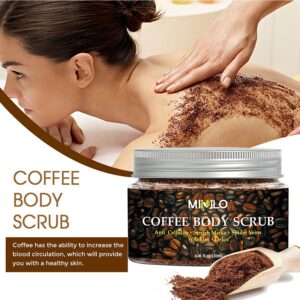 Coffee Scrub Body Scrub Cream Facial Dead Sea Salt Exfoliating Whitening Moisturizing Anti Cellulite Treatment Acne - Image 4