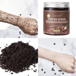 Coffee Scrub Body Scrub Exfoliators Cream Facial Dead Sea Salt For Whitening Moisturizing Anti Cellulite Treatment Acne - Image 3