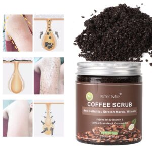 Coffee Scrub Body Scrub Exfoliators Cream Facial Dead Sea Salt For Whitening Moisturizing Anti Cellulite Treatment Acne - Image 4