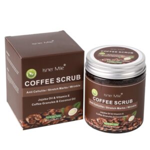 Coffee Scrub Body Scrub Exfoliators Cream Facial Dead Sea Salt For Whitening Moisturizing Anti Cellulite Treatment Acne - Image 8