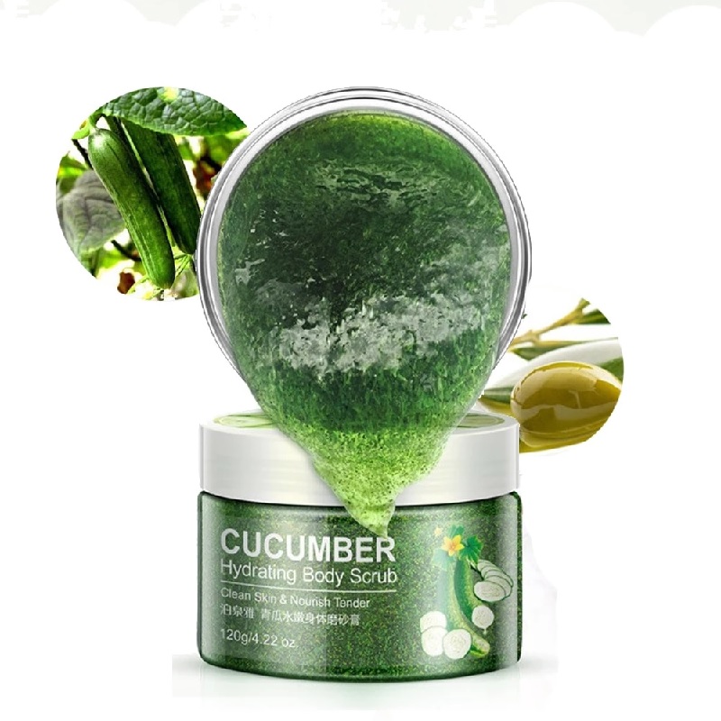 Cucumber skin beautiful white skin peels facial scrub face cleanser cleansing cream