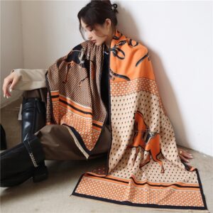 Fashion Cashmere Printed Warm Scarves - Image 4