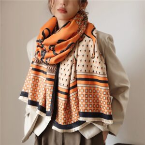 Fashion Cashmere Printed Warm Scarves