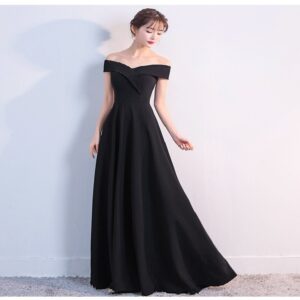 New A-line Long Evening Prom Party Dress - Image 3
