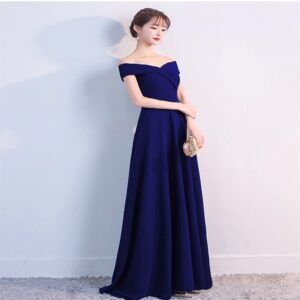 New A-line Long Evening Prom Party Dress - Image 5