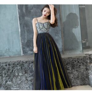 New Beadings Sleeveless Sexy Prom Dress - Image 2