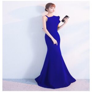 New Elegant Mermaid Sweet Formal Prom Party Banquet Gown - Image 4