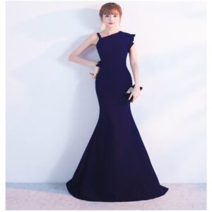 New Elegant Mermaid Sweet Formal Prom Party Banquet Gown - Image 5