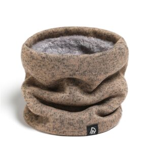 New Solid Cashmere Knitted Neck Thick Scarves - Image 4