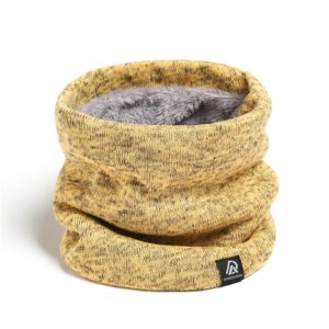 New Solid Cashmere Knitted Neck Thick Scarves - Image 3