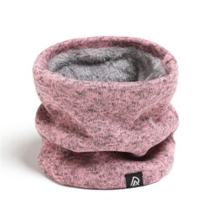 New Solid Cashmere Knitted Neck Thick Scarves - Image 2