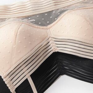 Triangle Cup No Steel Ring Lace Lightweight Bra Set - Image 8