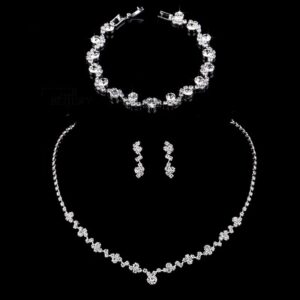 Fashion Crystal Bridal Jewelry Sets - Image 3