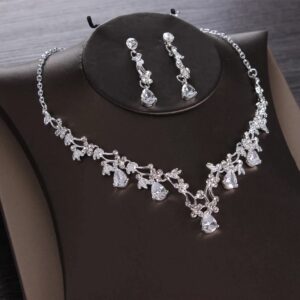 Luxury Heart Crystal Bridal Jewelry Sets - Image 4