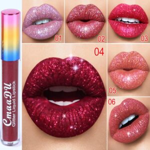 Creative Glitter Pearlescent Waterproof Lip Gloss - Image 8