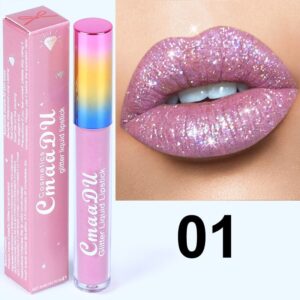 Creative Glitter Pearlescent Waterproof Lip Gloss - Image 7