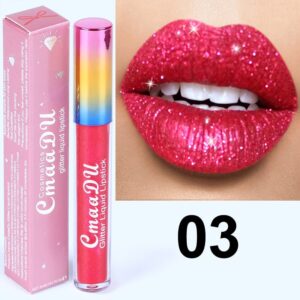Creative Glitter Pearlescent Waterproof Lip Gloss - Image 4