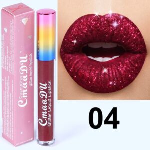 Creative Glitter Pearlescent Waterproof Lip Gloss