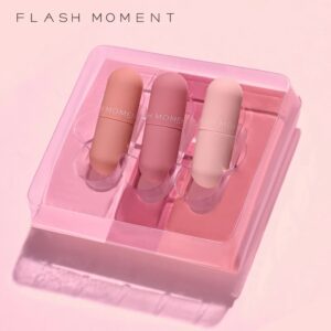 Matte Long Lasting Three Pieces Nutritious Lip Gloss - Image 5