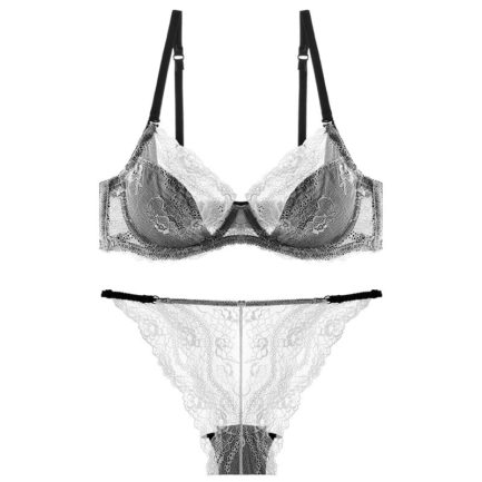 Push-Up Bra Panties Thin High-End Lingerie Set - Power Day Sale