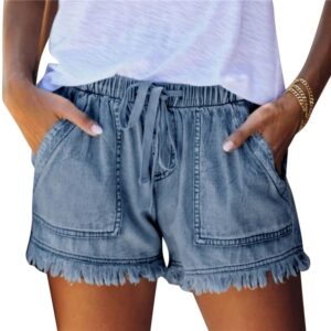 Fashion Sexy High Waist Skinny Slim Denim Shorts - Image 3