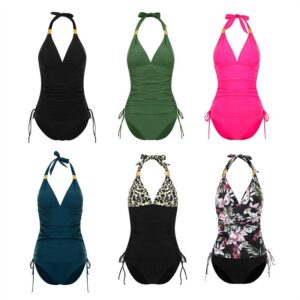 Sexy Crop Tank Tops Triangle Bottoms Swimwear - Image 11