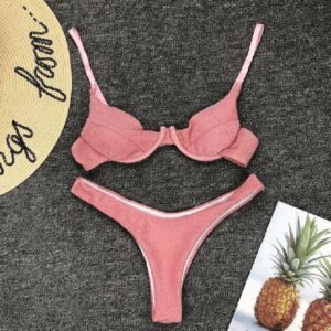 Micro Bikini Shining Swimwear Swimsuit - Image 3