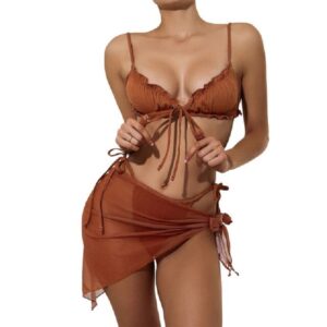 Sexy Push-up Bra Bikini Swimsuit Swimwear - Image 4