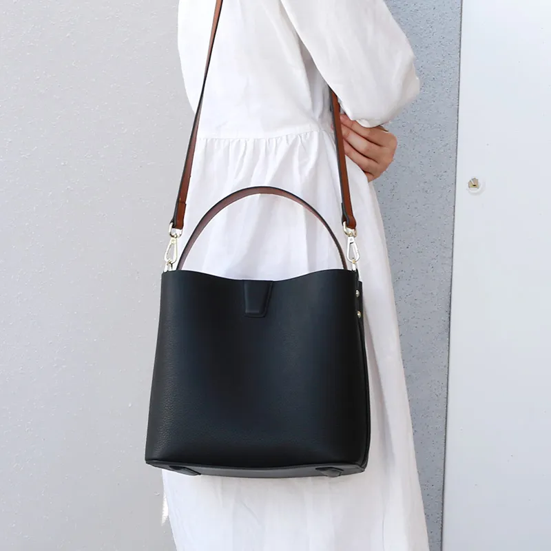 First Layer Leather Casual Wild Small Shoulder Bag