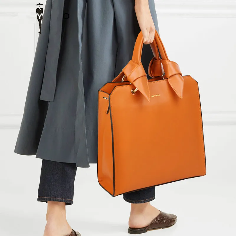 Commuter Genuine Leather Ladies Bag Trendy High-Grade Messenger Large Capacity Bag