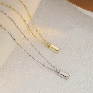 Pendant Jewelry Gift Fine Link Chain Metal Party Necklace - Image 6