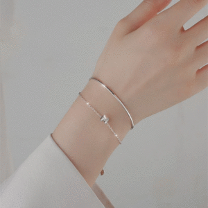 Simple Small Waist  Double-Layer Bracelet - Image 2