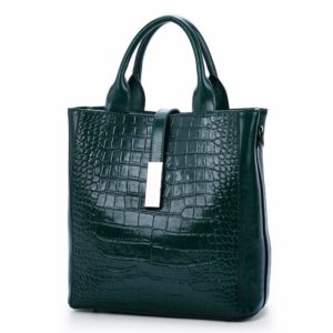 Luxury Designer Genuine Leather Shoulder Messenger Bag - Image 3
