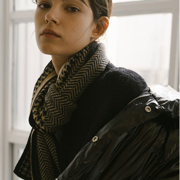 Beautiful Geometric Fiber Winter Warm Long Scarves - Image 3