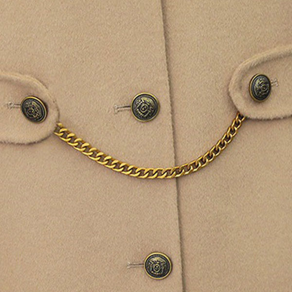 Woolen Poncho Coat Camel Cape Spring Outerwear For Women 2023 - Image 5