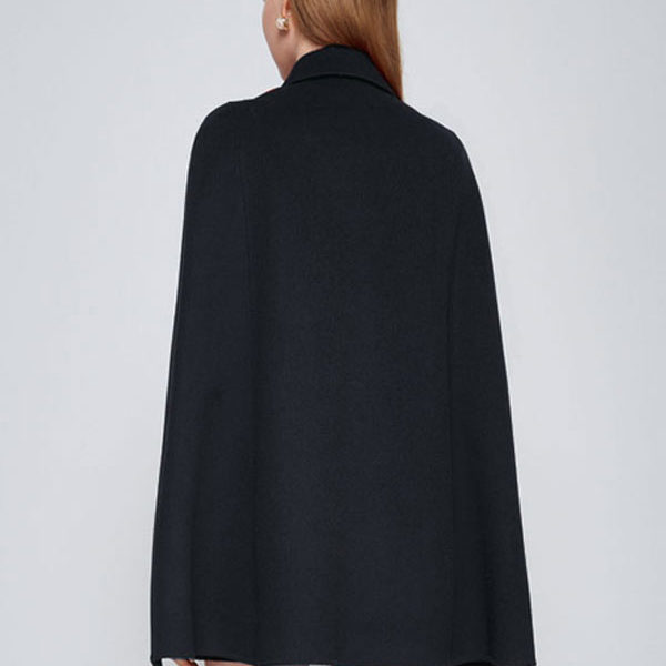 Woolen Poncho Coat Camel Cape Spring Outerwear For Women 2023 - Image 7
