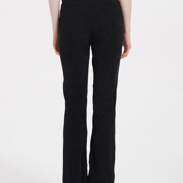 Jeans For Women Fashion Black Straight Denim Bottoms